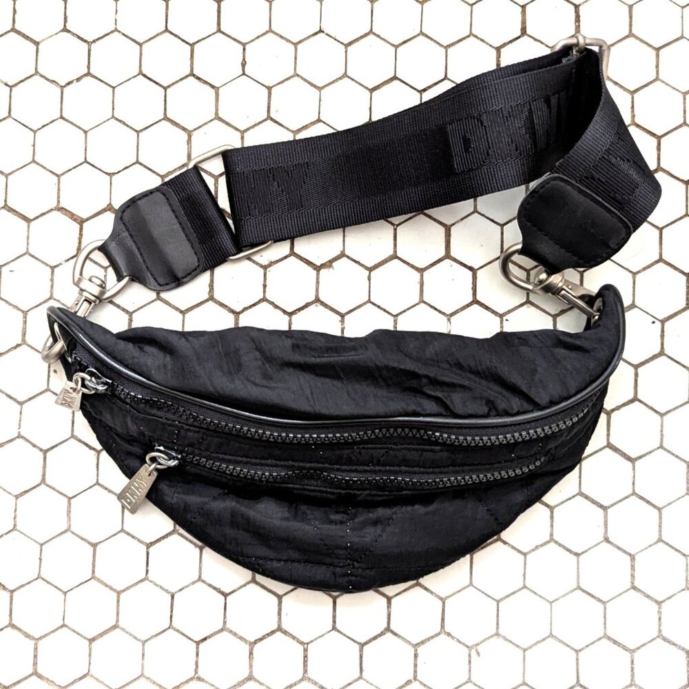 DKNY Black Fanny Pack